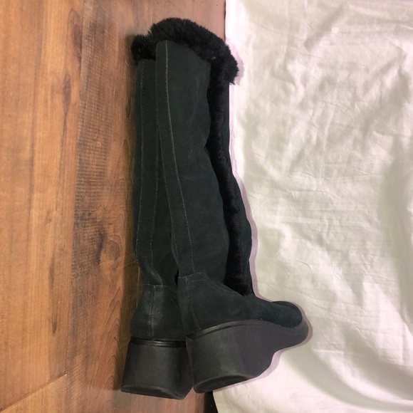 Bongo wedge suede winter boots  19963-8, size 9M - Picture 3 of 8